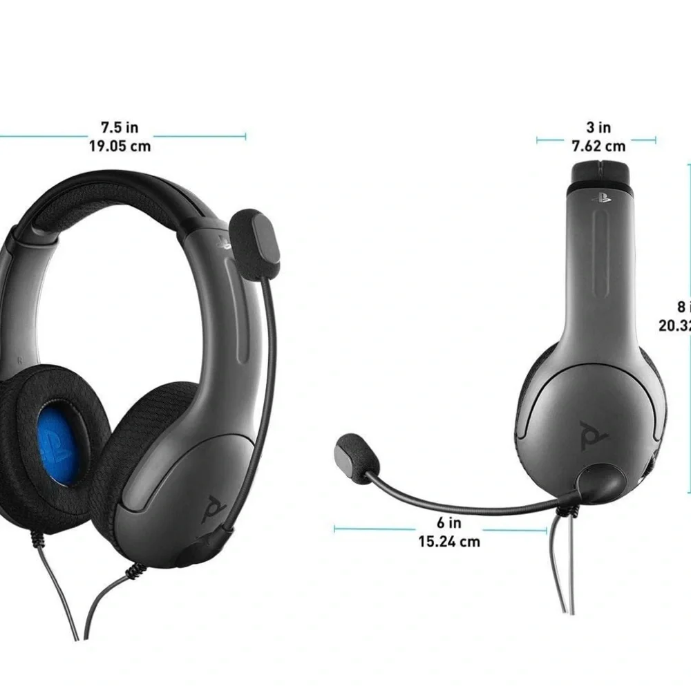 Sony PlayStation LVL40 Wired Gaming Headset - Black
